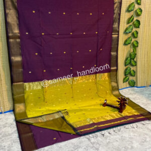 Maheshwari Zari Buti Sarees