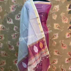 Maheshwari Katan Organza Top & Dupattas