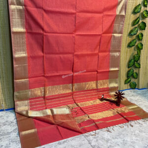 Maheshwari Tissue Stripes Sarees