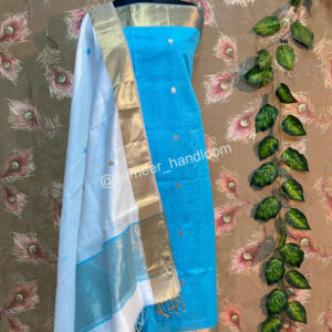 Maheshwari Gol Zari Buti Top & Dupattas