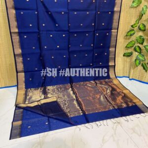 Maheshwari Zari Baali Buti Sarees